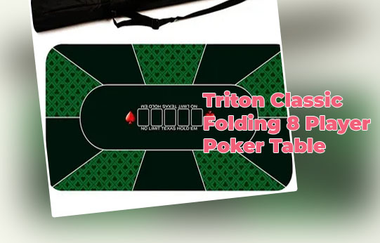 8 man poker table
