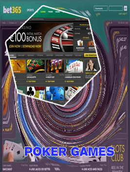 Casino poker match