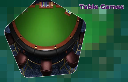 Casino table poker