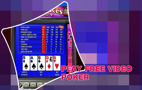 Play free video poker online no downloads