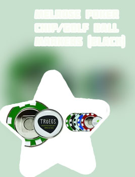 Poker chip ball markers