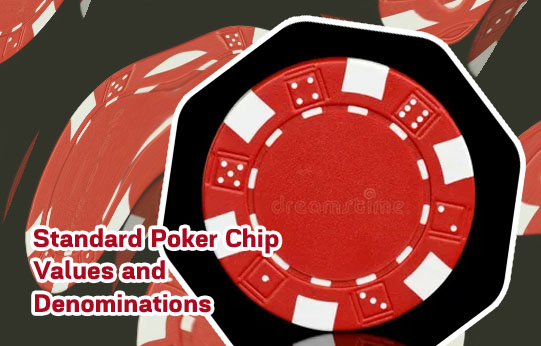 Poker chip red