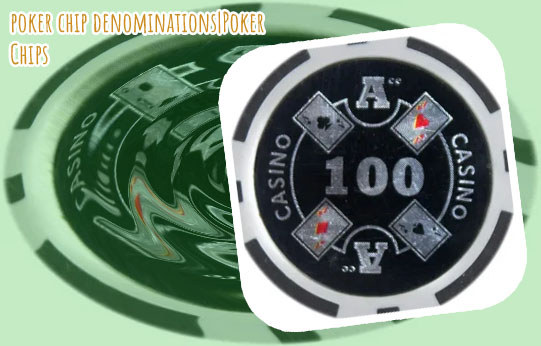 Standard poker chip denominations