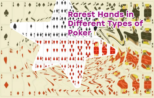 Types of hands in poker