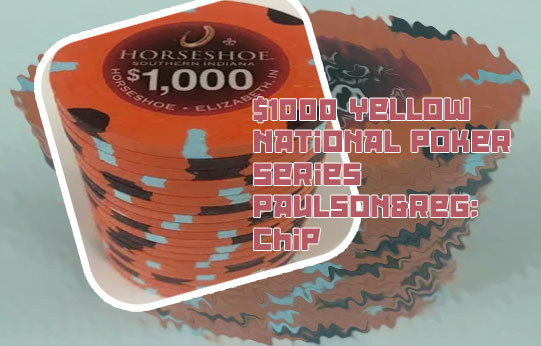Used paulson poker chips for sale