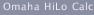 Omaha HiLo Calc